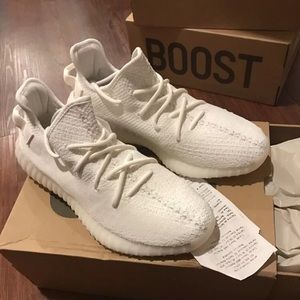 ADIDAS YEEZY BOOST 350 V2 CREAM WHITE US SIZE 10.5