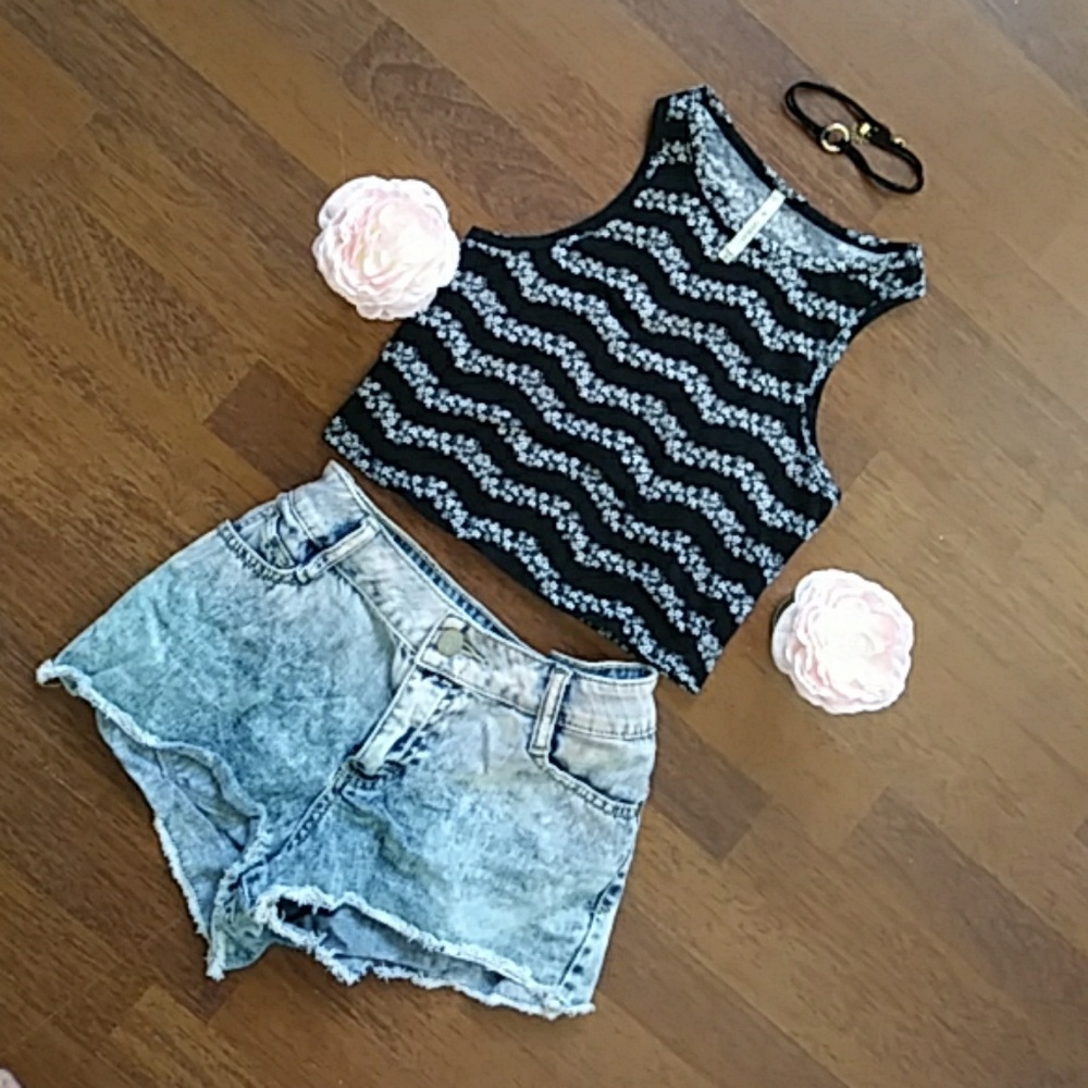Festival Crop top tank top