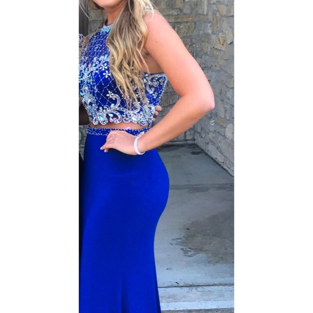 Two Piece Prom Dress