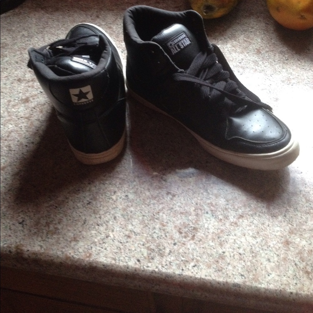 Black High Top Converse