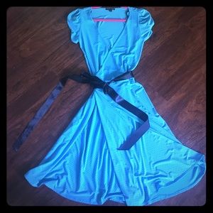 Small dress (or xsmall long) wraparound dress