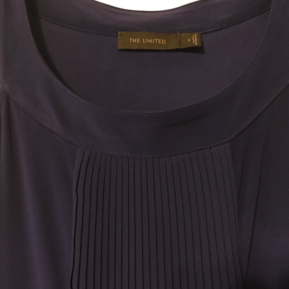 The Limited purple blouse