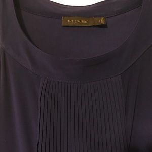 The Limited purple blouse