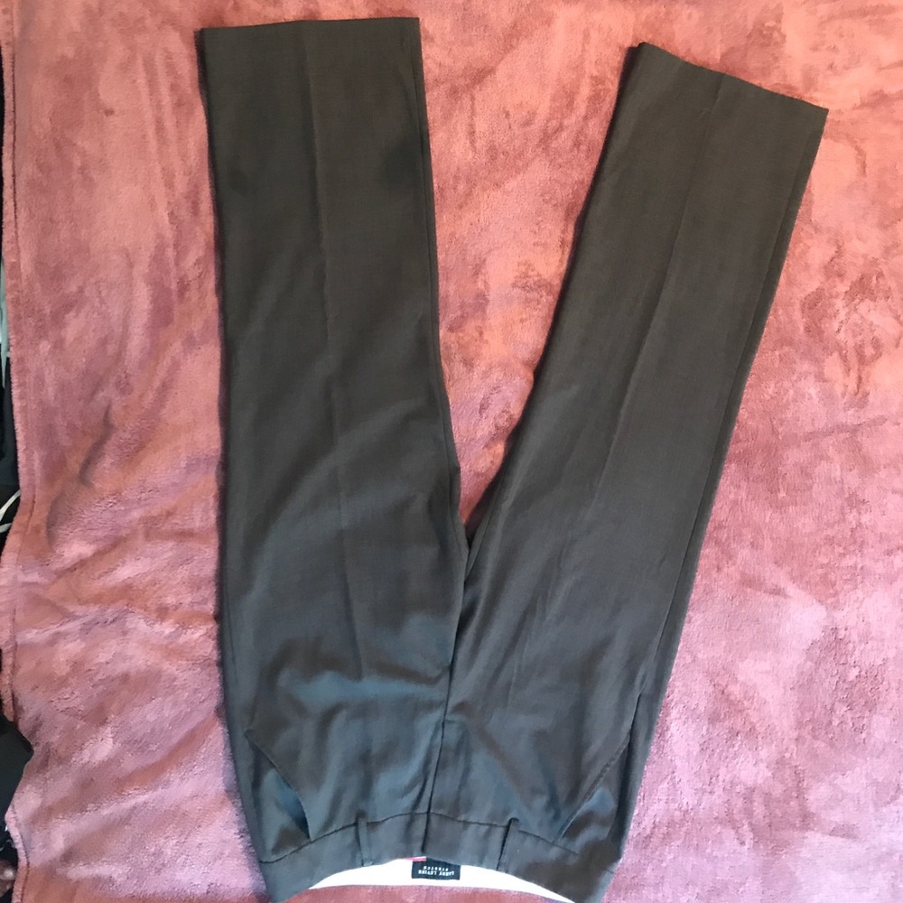 Slate grey trousers