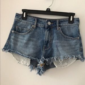 Kendall & Kylie denim shorts