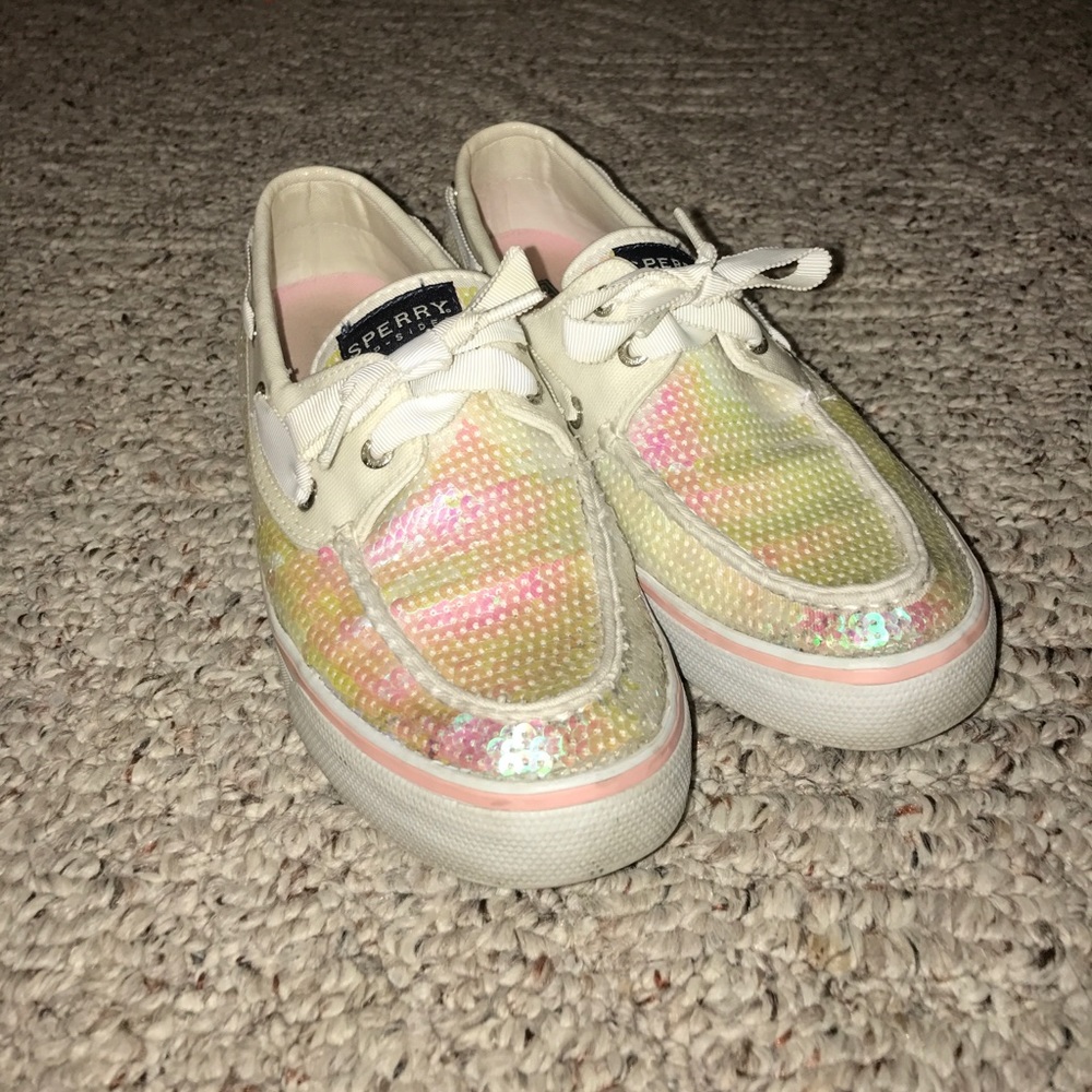White Sperrys