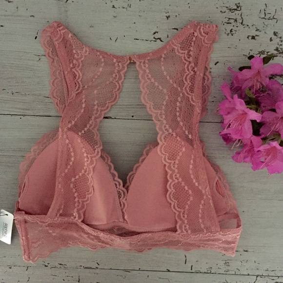 Gorgeous Mauve Lace Bralette - Picture 2 of 6