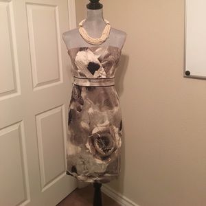 New York and company strapless cocktail dress