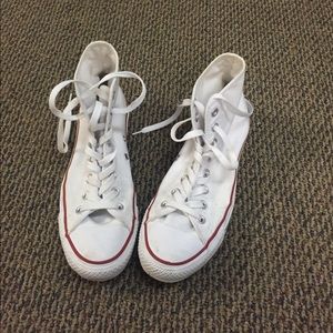 Like new white converse!