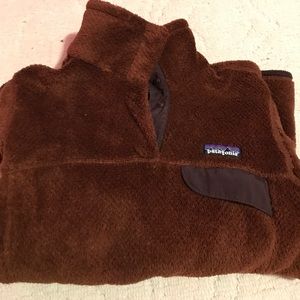 Patagonia button up hoodie