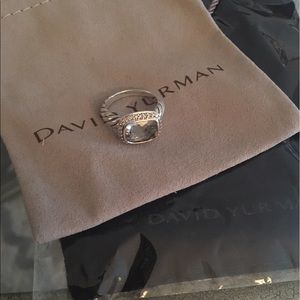 David Yurman Prasiolite Noblesse Ring / Size 5