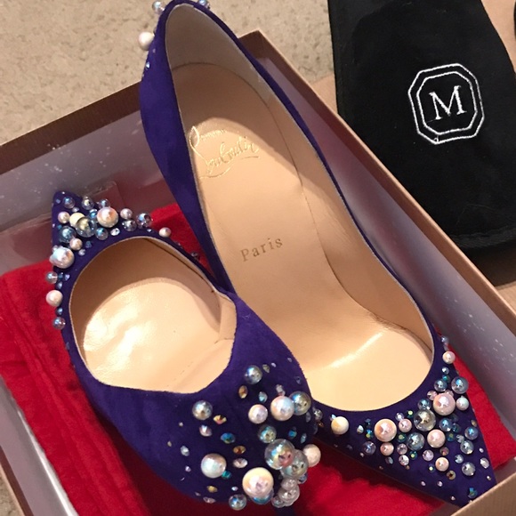 Christian Louboutin Purple Pearl