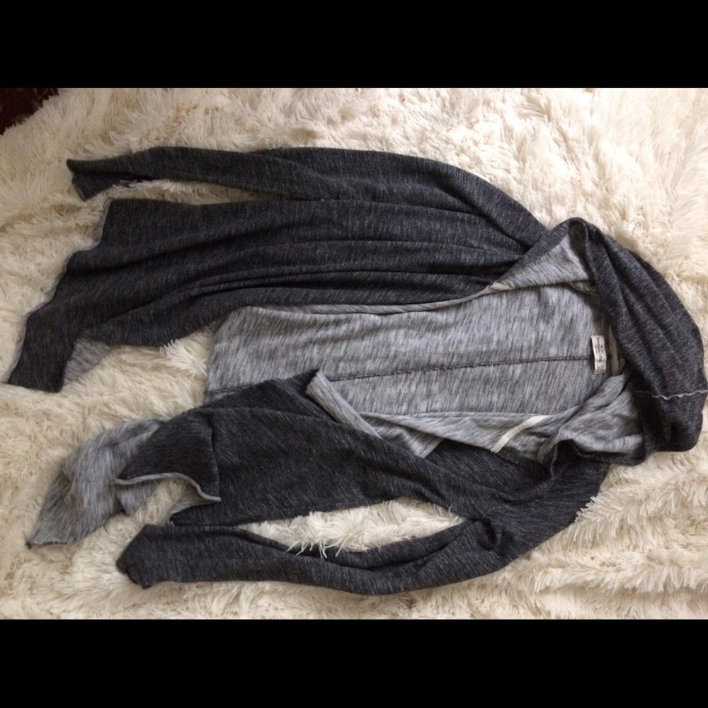 A&F Hooded Open Sweater