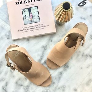 Beige Eileen Fisher Mules
