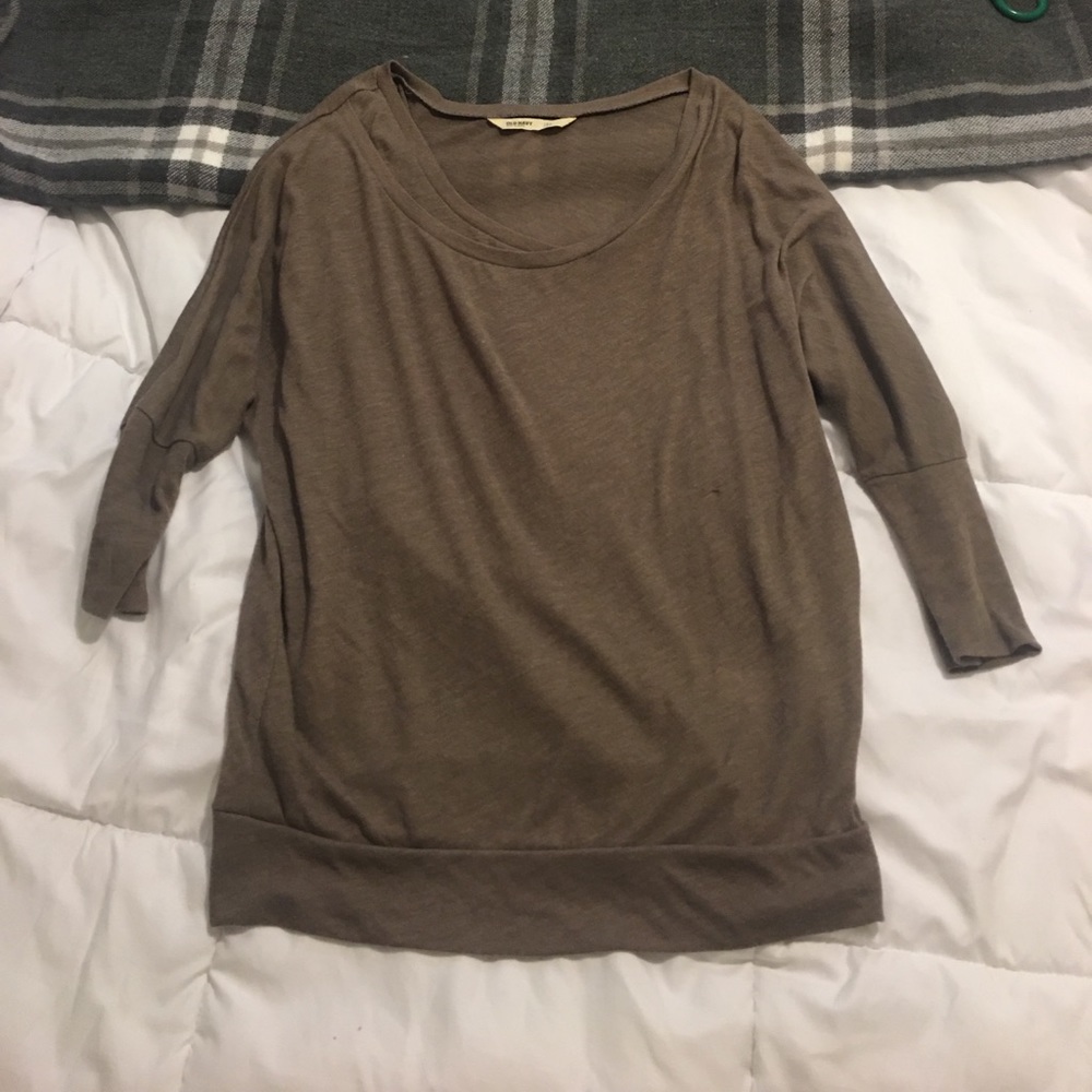 Greenish brown top, can fit an xs s or m