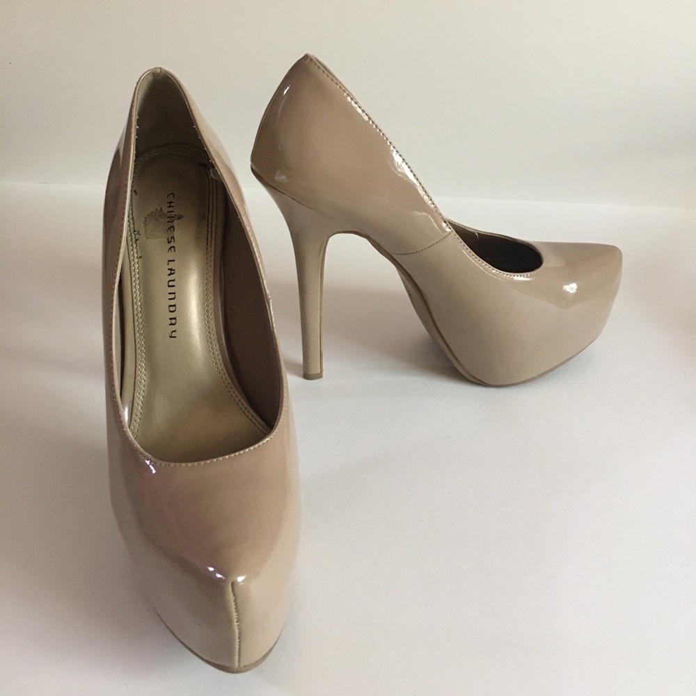 Nude Chinese Laundry Heels