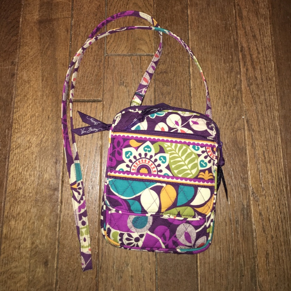 Vera Bradley Mini Hipster Crossbody in Plum Crazy