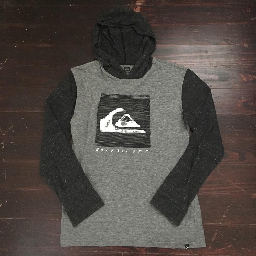 BOYS Quiksilver Hoodie Tee