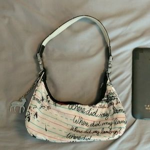 L.A.M.B. penmanship handbag, small