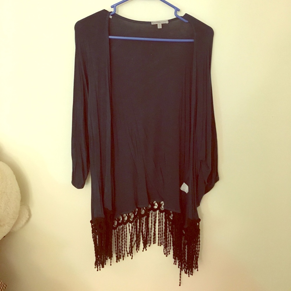 Green cardigan from charlottes rousse