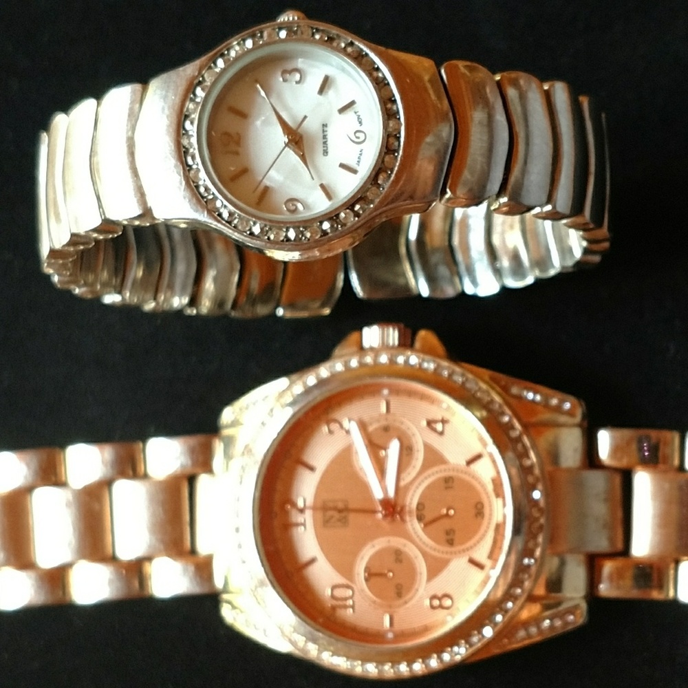 Two watches.
