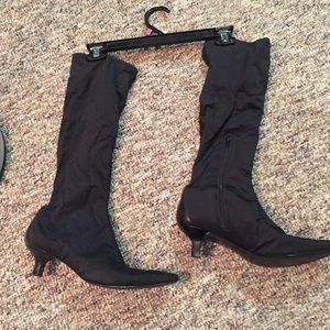 Calf high boots