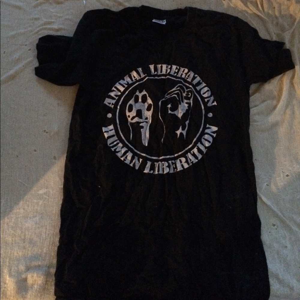 Animal liberation human liberation short sleeve