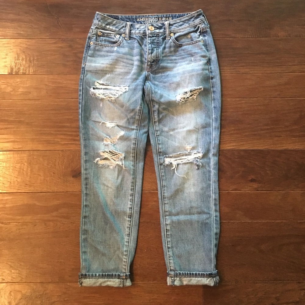 American Eagle Outfitters Boy crop