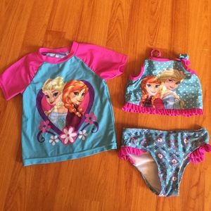 Frozen swim wear