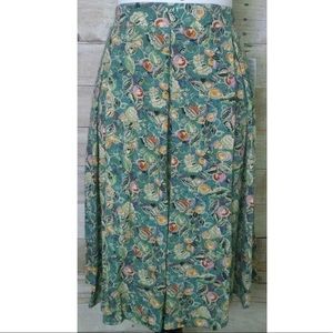 Lularoe Madison floral skirt size L fits 0X-2X