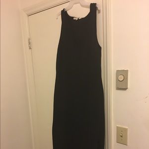 Boston Proper black, sleeveless dress