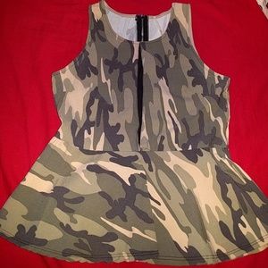 Women's Army fatigue shirt