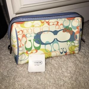 Authentic Coach Cosmetic Bag!