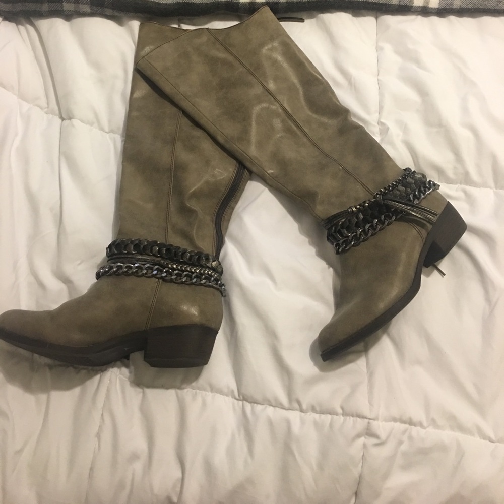 Knee high boots