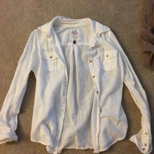 White button down