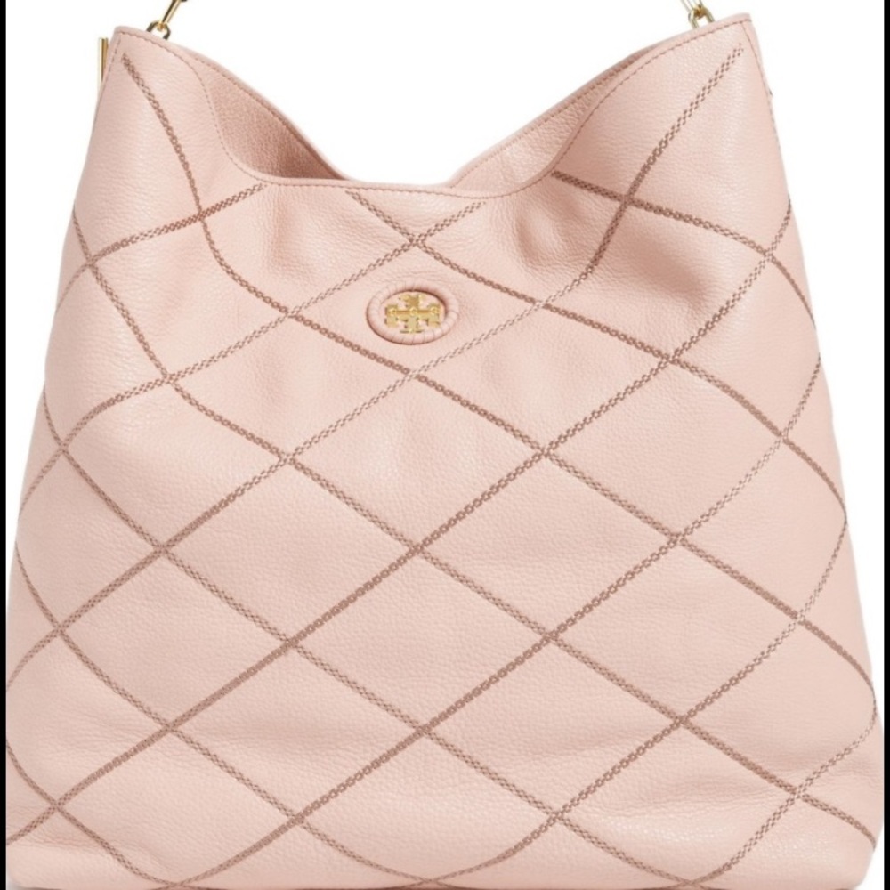 Tory Burch Pebbled hobo bag