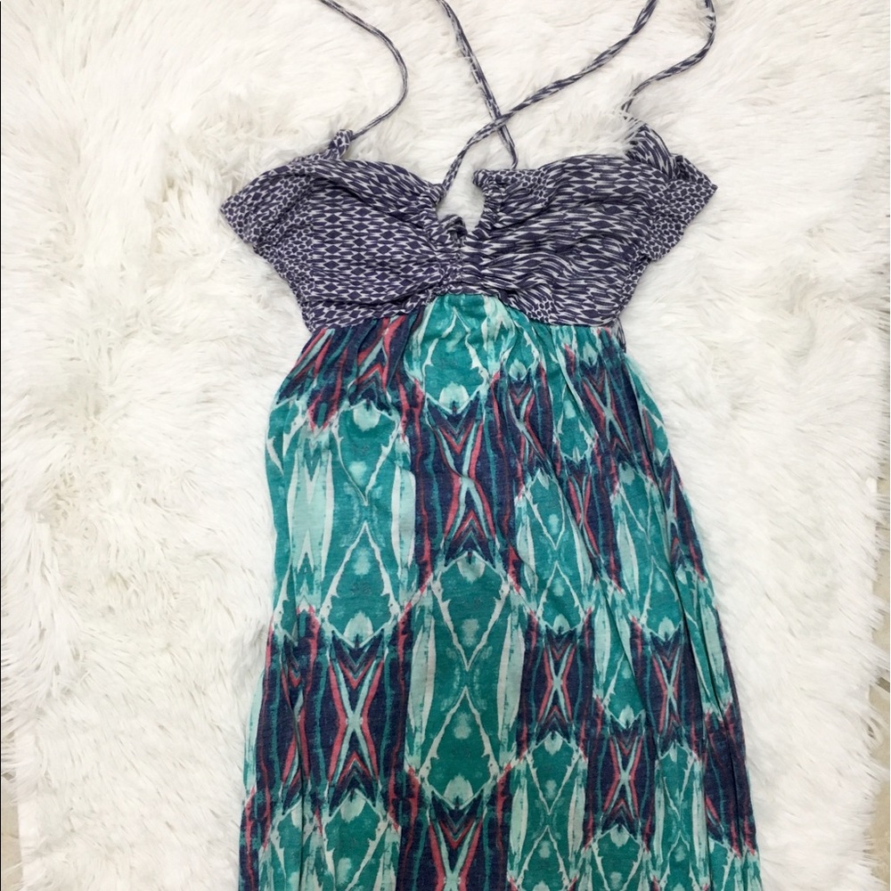 O'neill open back maxi dress sz S