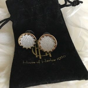 House of Harlow earrings