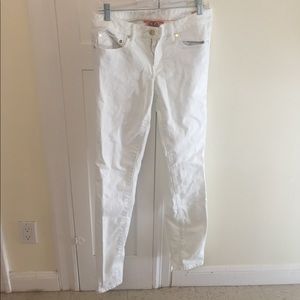 Authentic. Tory Burch White Jeans