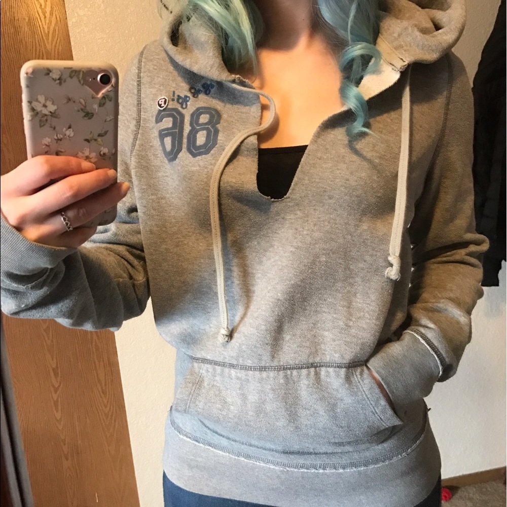 Pink hoodie