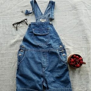 Overall Shorts