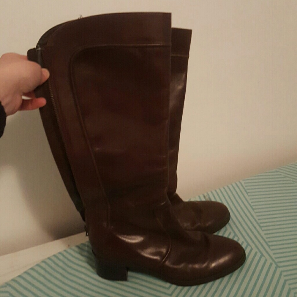 Brown boots