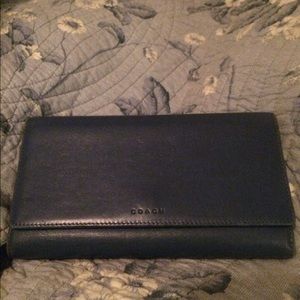Coach leather wallet