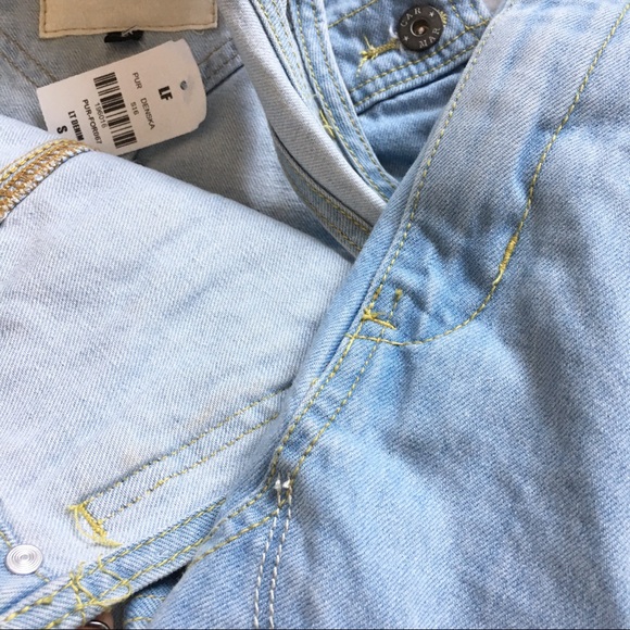 Carmar light wash denim overall skirt - Picture 7 of 7