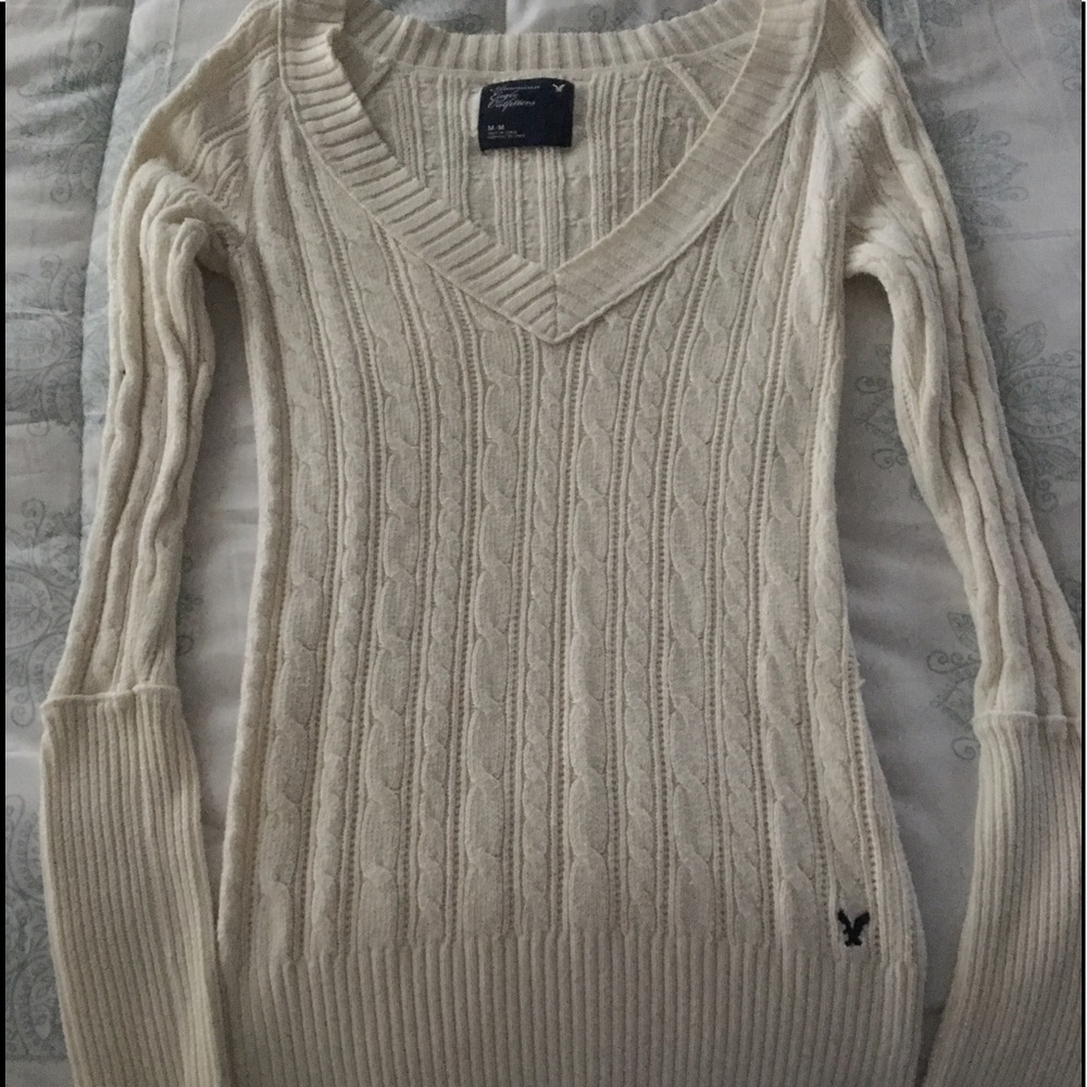 AEO Cream sweater