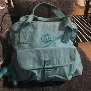Kipling turquoise bag