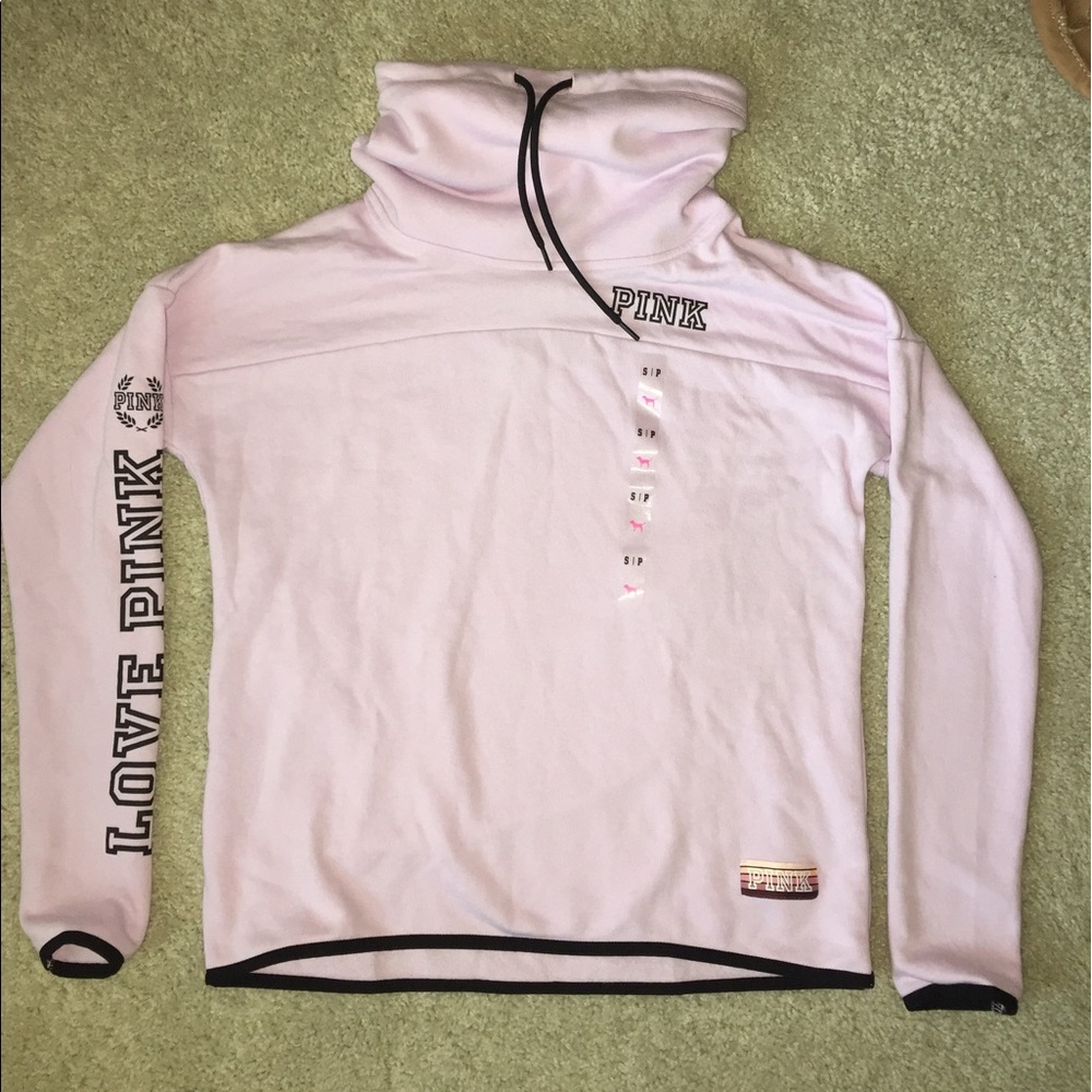 MOVING SALE 🎉PINK Cowl Neck Hoodie
