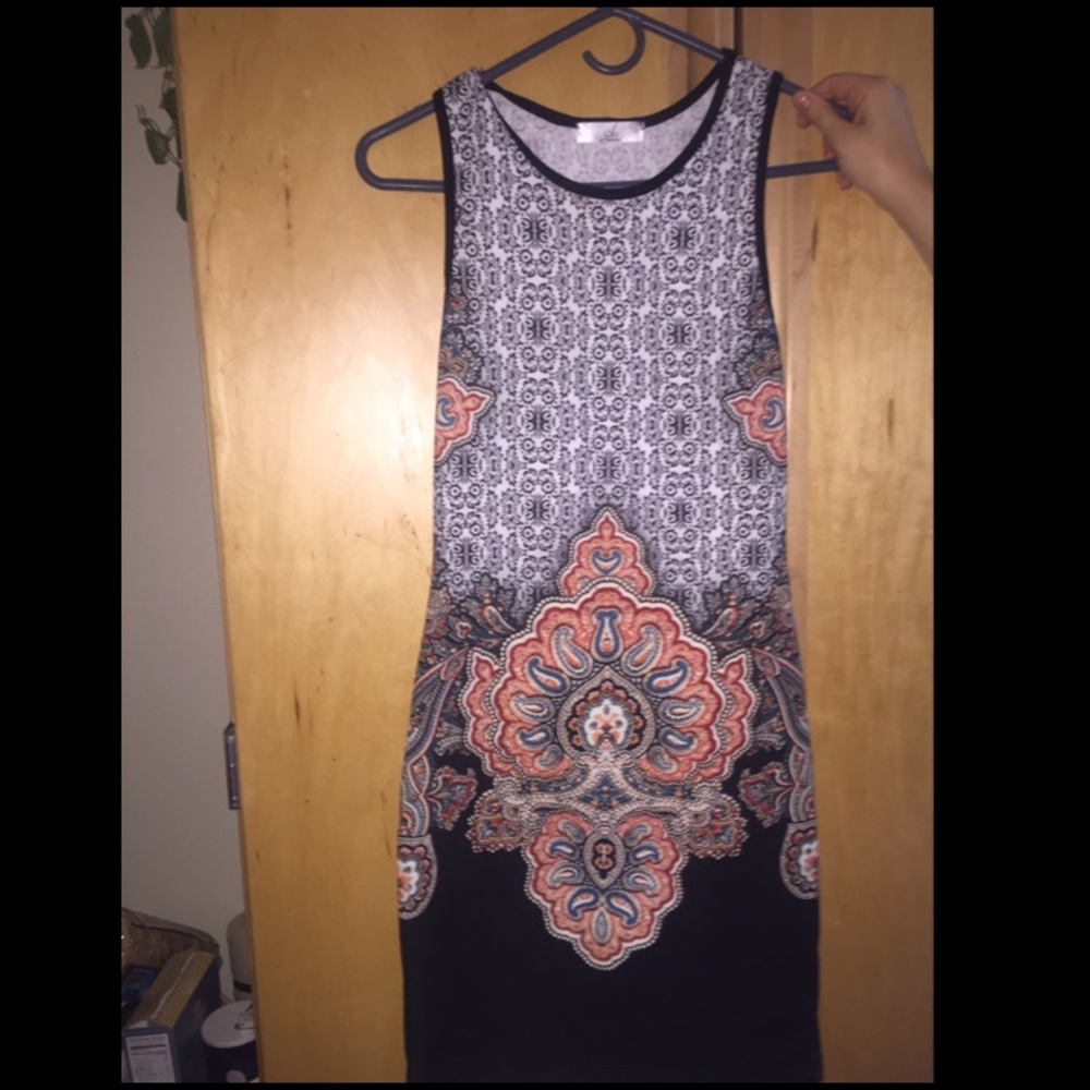 Urban Outfitters patterned mini dress