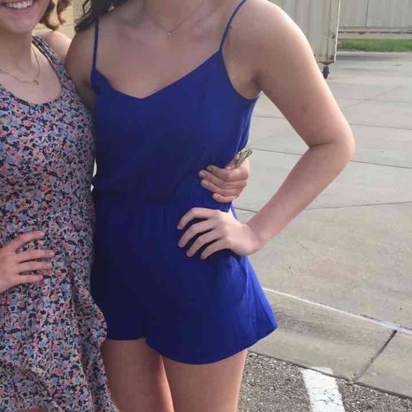 Blue romper - Picture 1 of 4