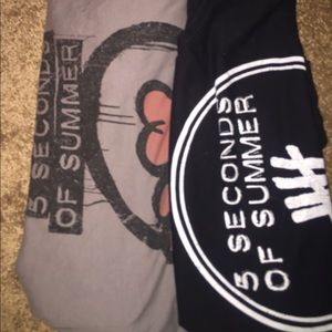 Two Five Seconds of Summer tees